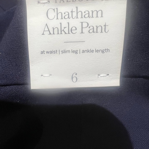 NWT Talbots Chatham Ankle Pant - Picture 8 of 8